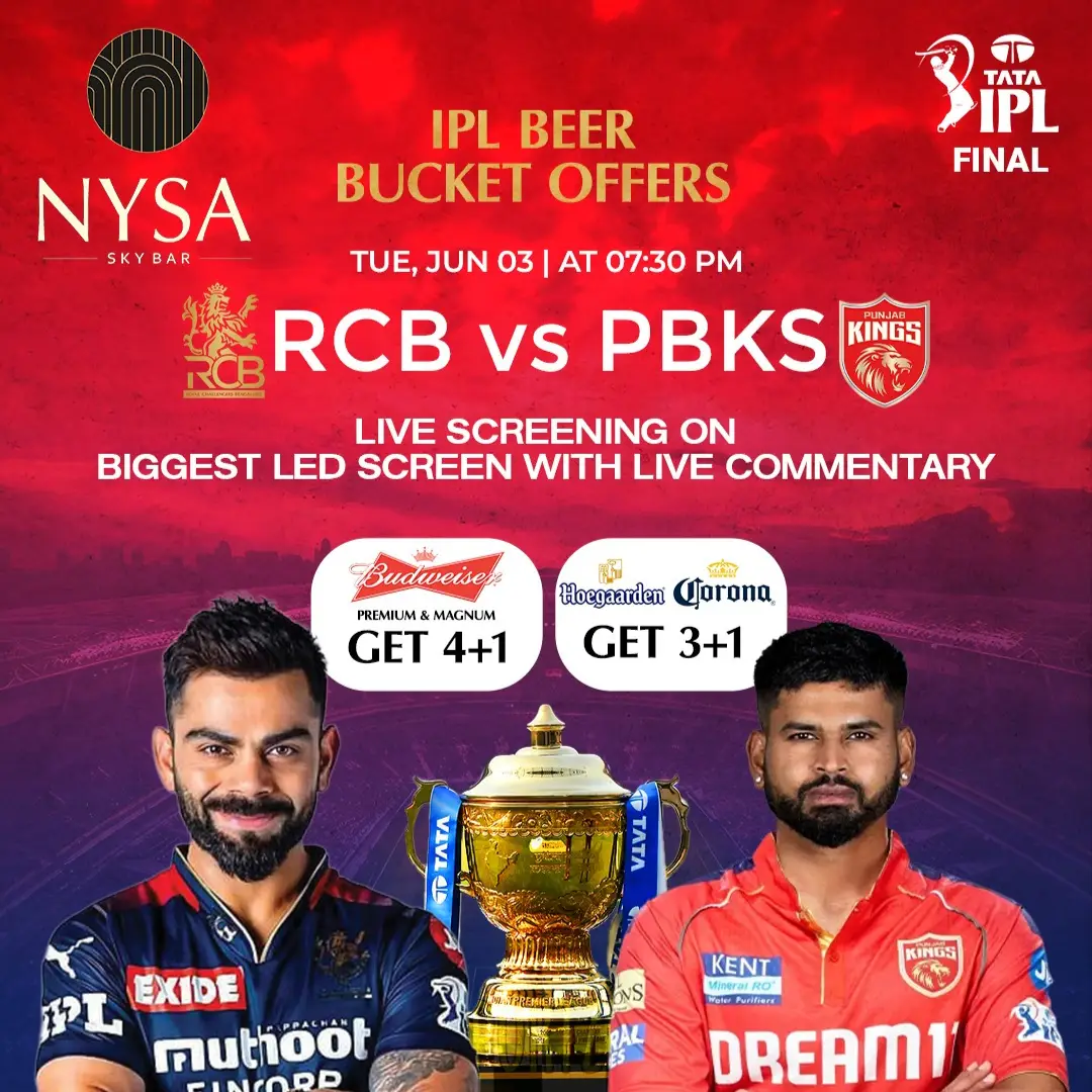 Nysa Sky Bar, Yelahanka's favorite rooftop bar