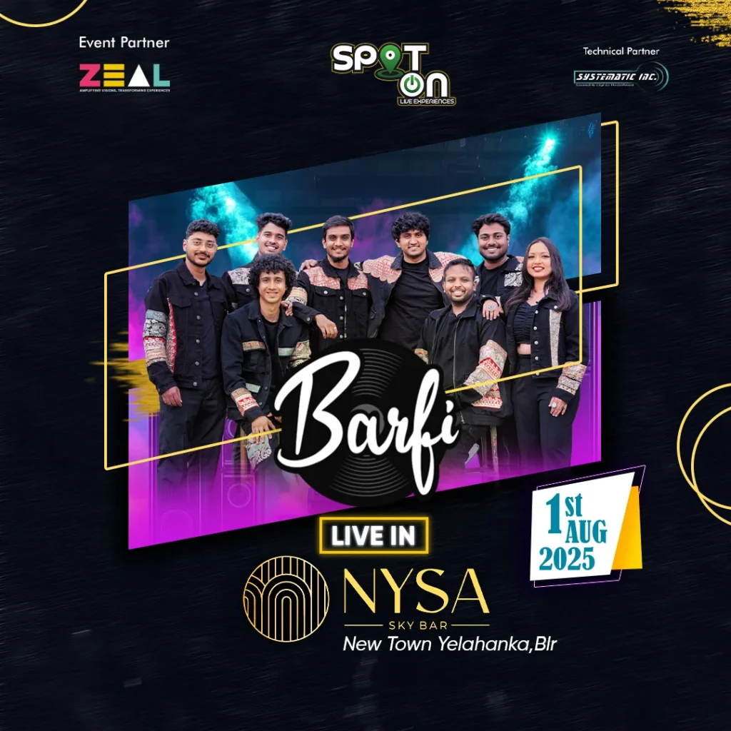 Barfi Band Upcoming Event in Bangalore