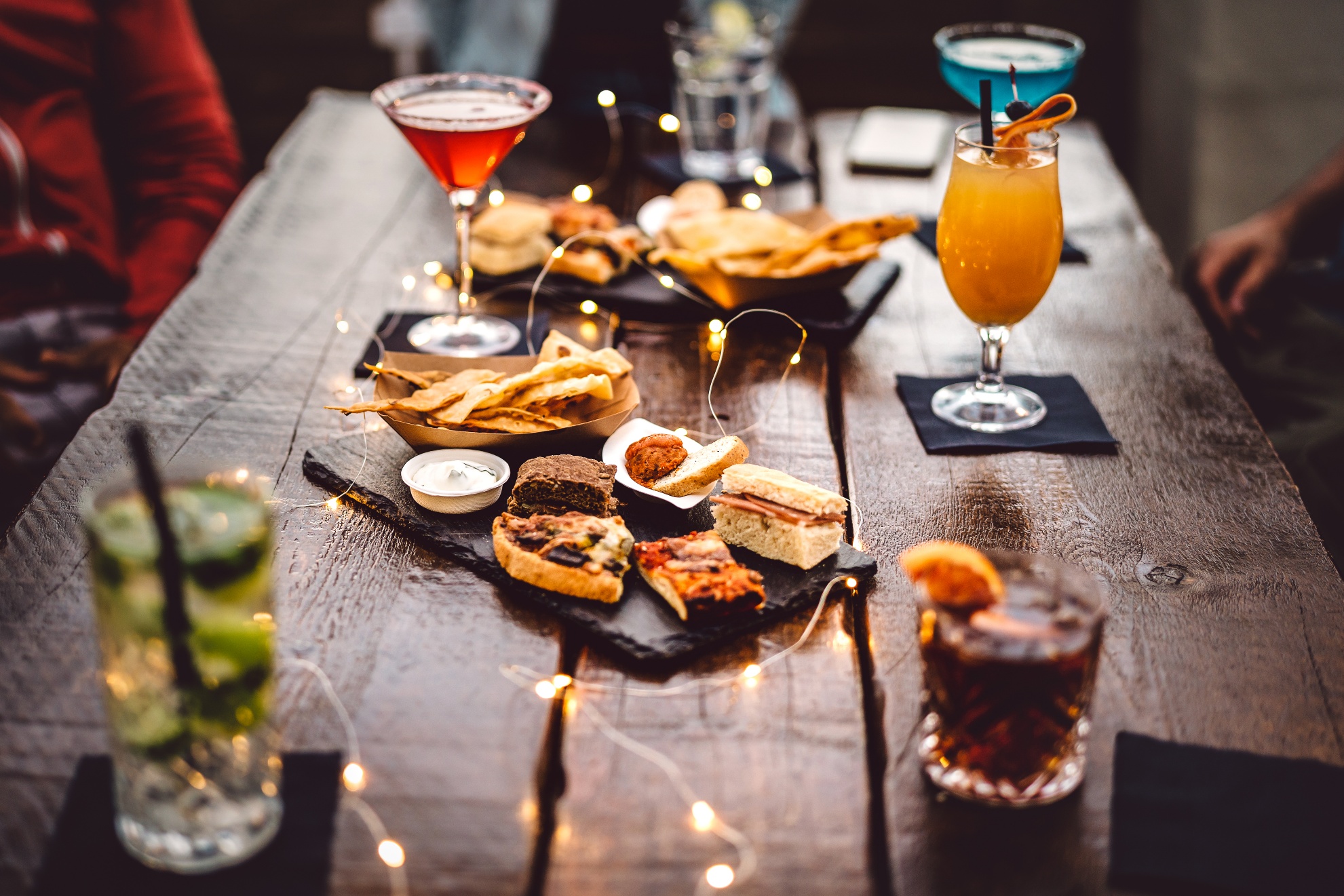 The rooftop restaurant in Yelahanka